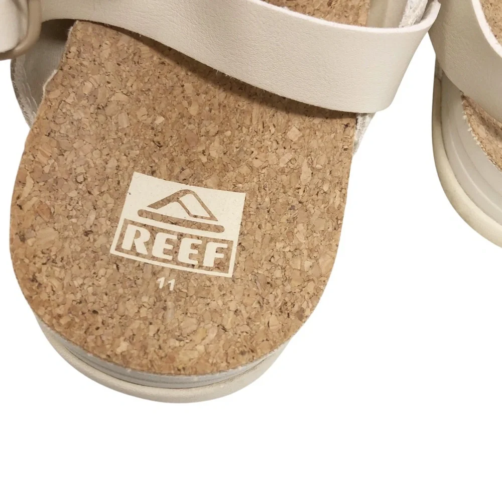 Reef Cushion Sage SE Suede‎ Sand Color Clog Slip-On Woman’s Size 11 - Picture 4 of 9